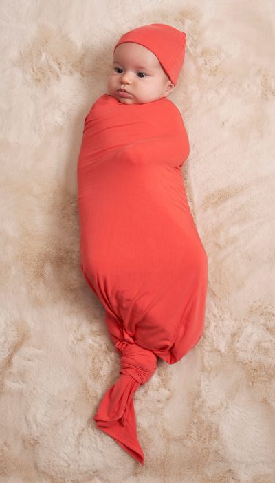 Swaddle & Hat Set